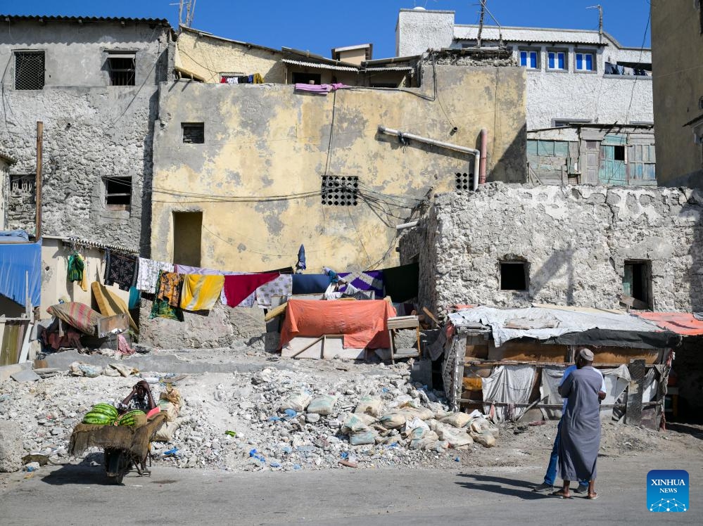 This photo taken on Jan. 11, 2026 shows the city view of Mogadishu, Somalia. (Photo: Xinhua)