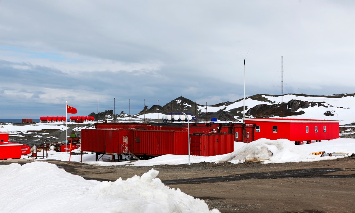 China's Great Wall Station in Antarctica. Photo: VCG