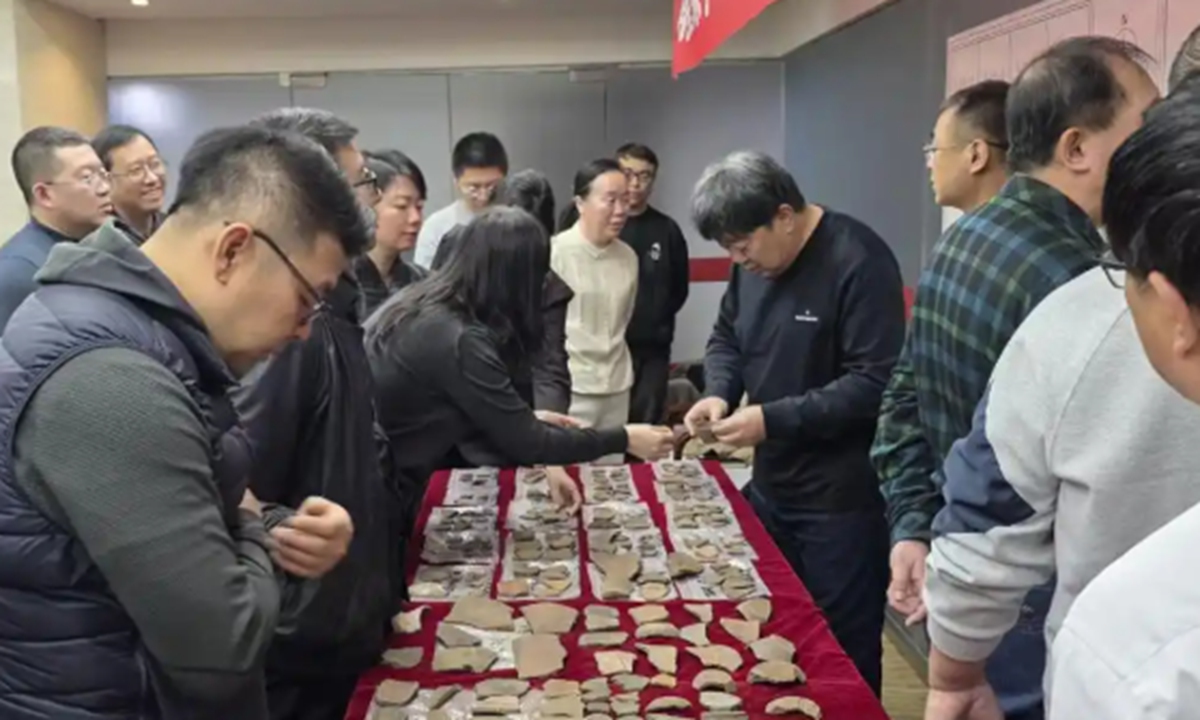 Relics from Qiandongjiazi No.1 ancient mountain fortress