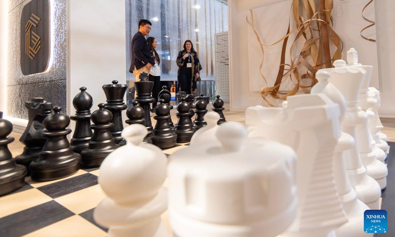 People visit the Interior Design Show in Toronto, Canada, Jan. 22, 2026. The annual event kicked off here on Thursday and will run until Jan. 25. (Photo by Zou Zheng/Xinhua)

