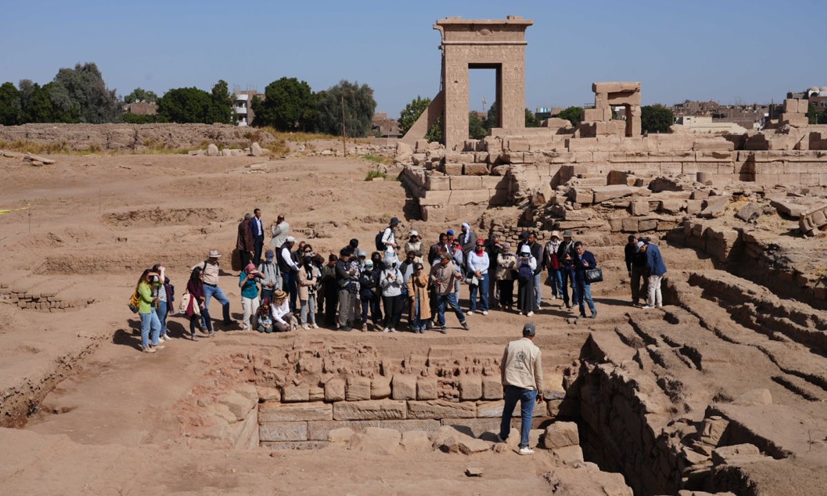 Photo: Courtesy of the China-Egypt joint archaeological team