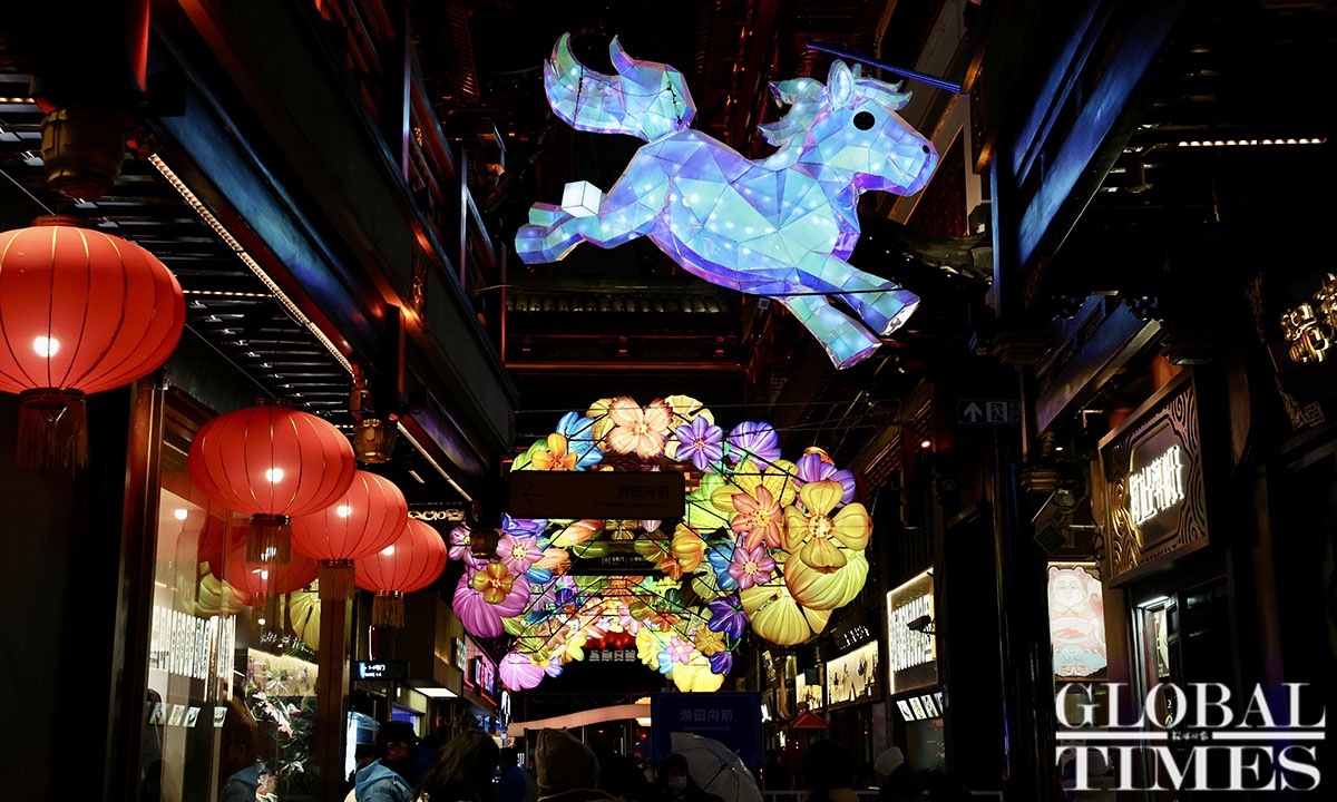 Iconic lantern festival kicks off in Shanghai to celebrate upcoming ...