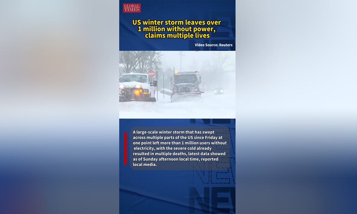 US winter storm leaves over 1 million without power, claims multiple ...