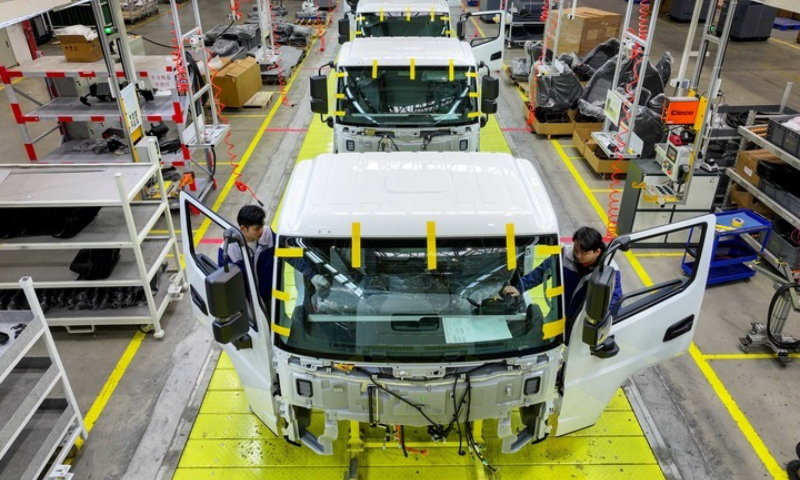 globaltimes.cn - Xinhua - China's manufacturing industry shows resilience as output, high-tech sector remain in expansion