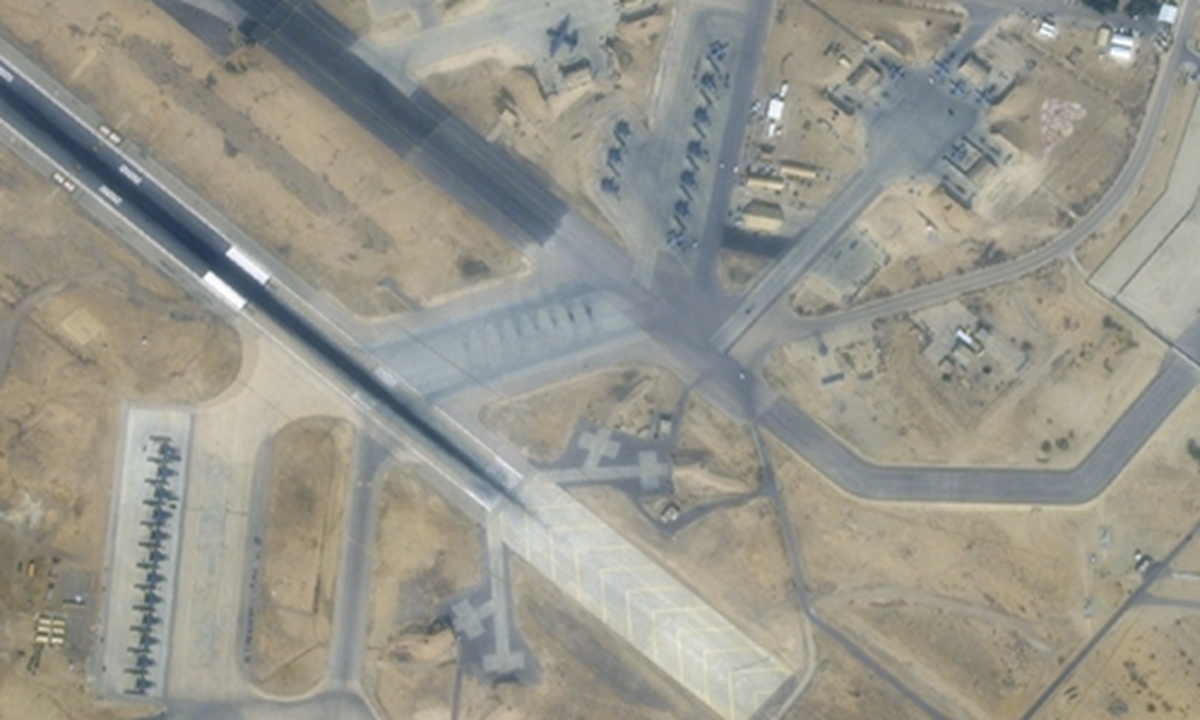 Technical personnel from MizarVision assessed that satellite imagery dated January 21 shows a large number of F-15 fighter jets neatly parked at the Muwaffaq Salti Air Base in Jordan, having been redeployed to the base.