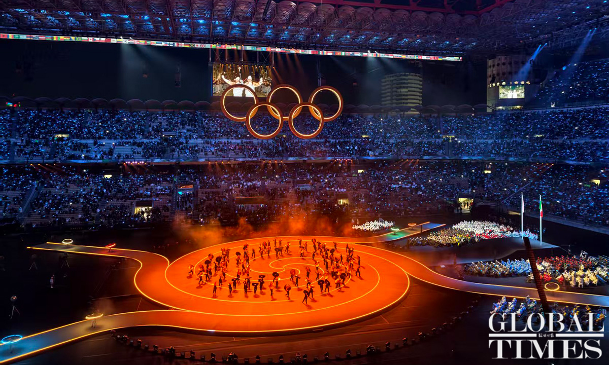 Opening ceremony of Milan-Cortina 2026 Olympic Winter Games held in ...