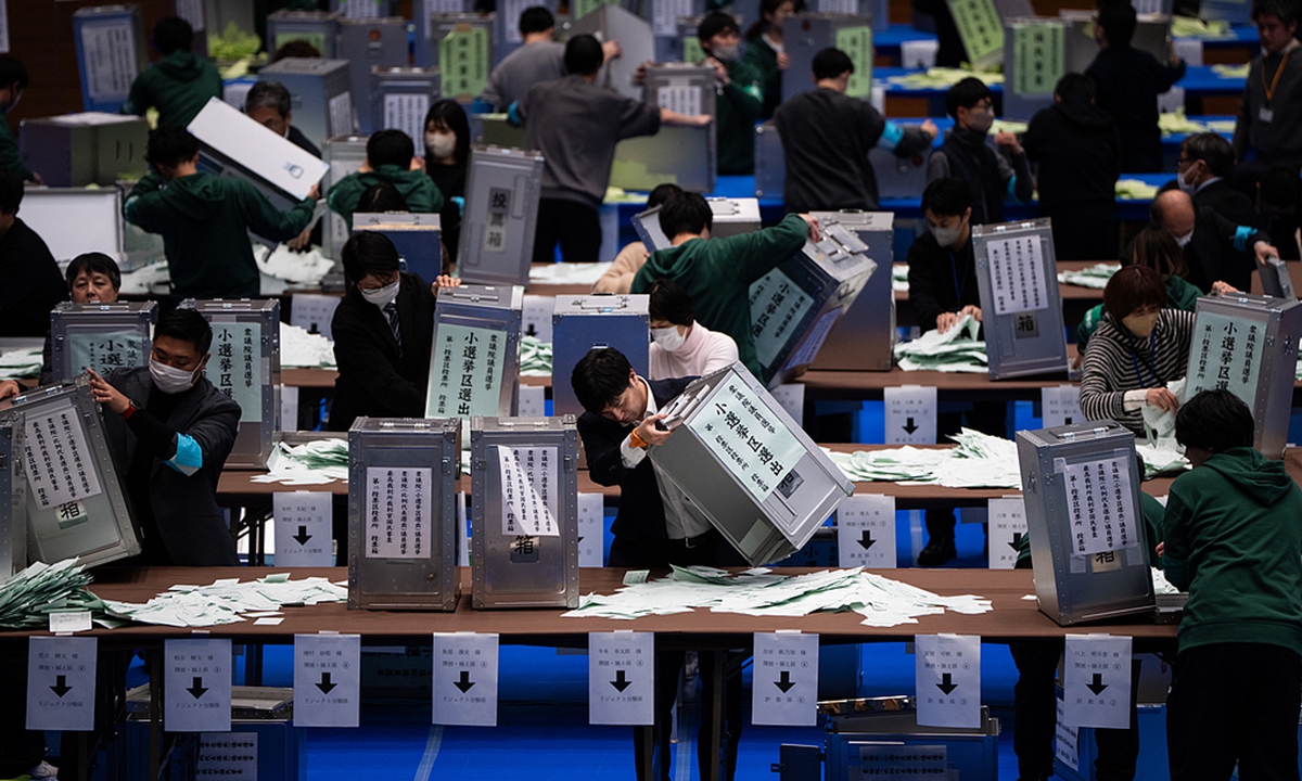 Japan's ruling coalition poised to secure majority in snap election; expert warns of political prospects of further right-wing shift