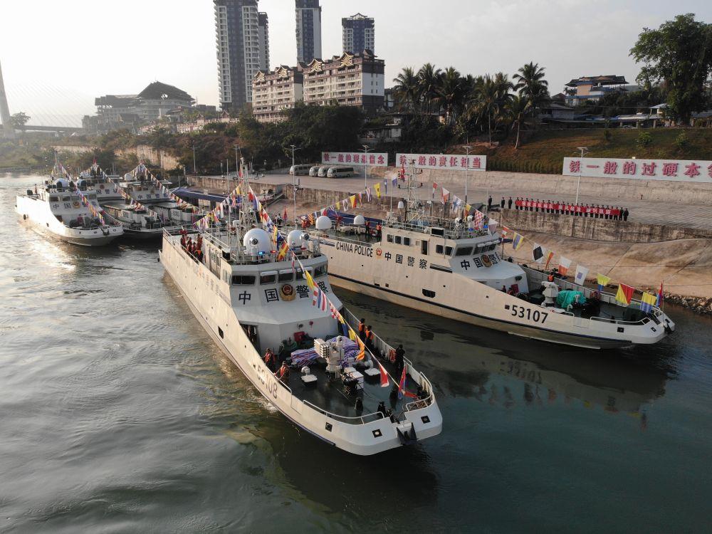 China, Laos, Myanmar and Thailand launch 162nd joint Mekong River patrol