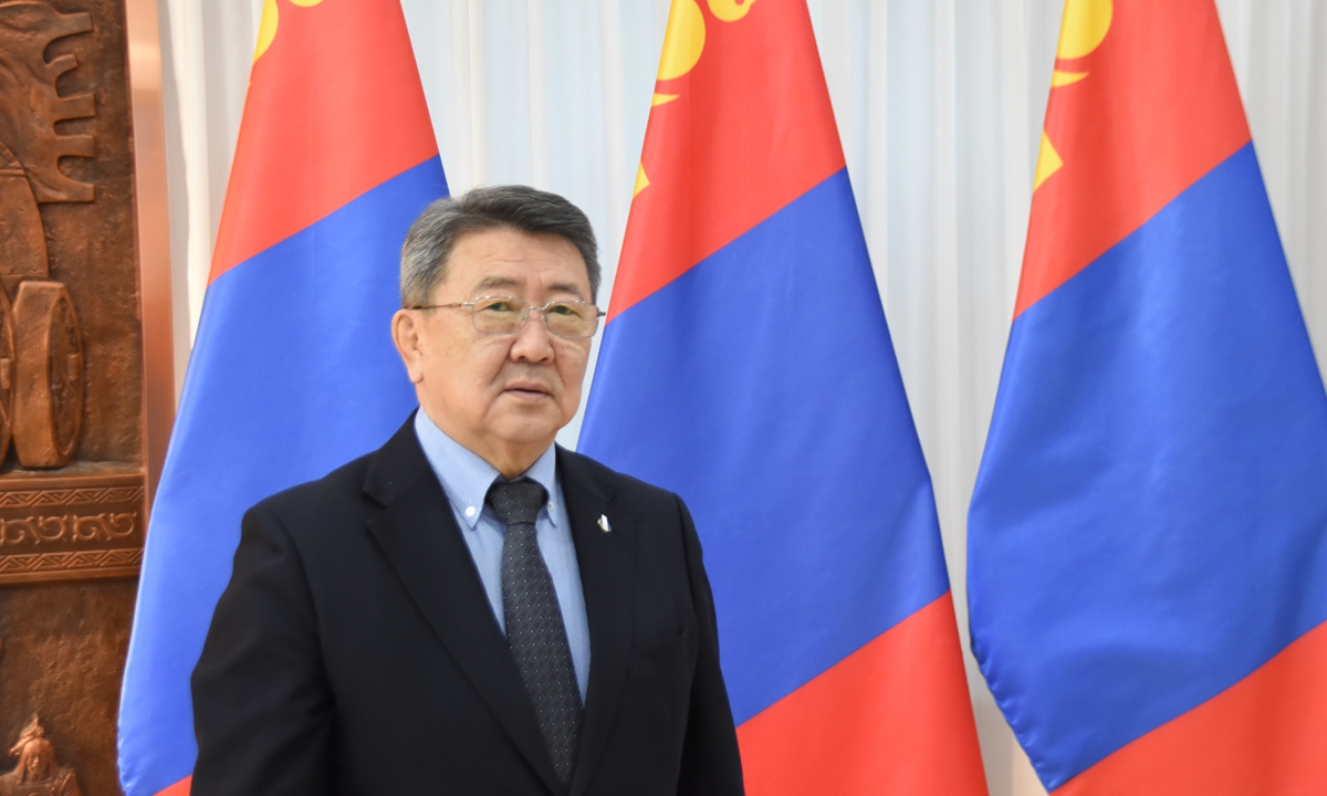 Mongolian Ambassador to China Nyamaa Enkhbold