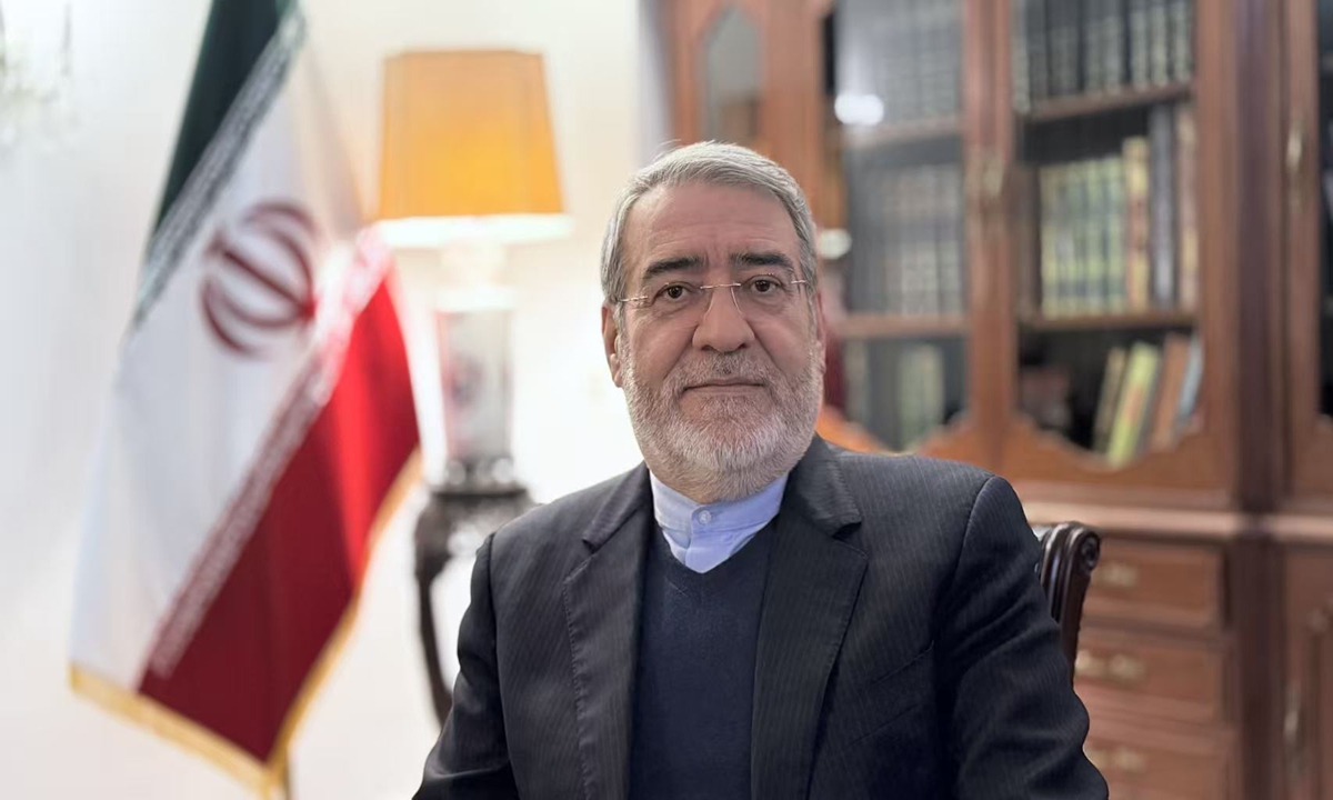 Iranian Ambassador to China Abdolreza Rahmani Fazli. Photo: Courtesy of the Embassy of the Islamic Republic of Iran in China

