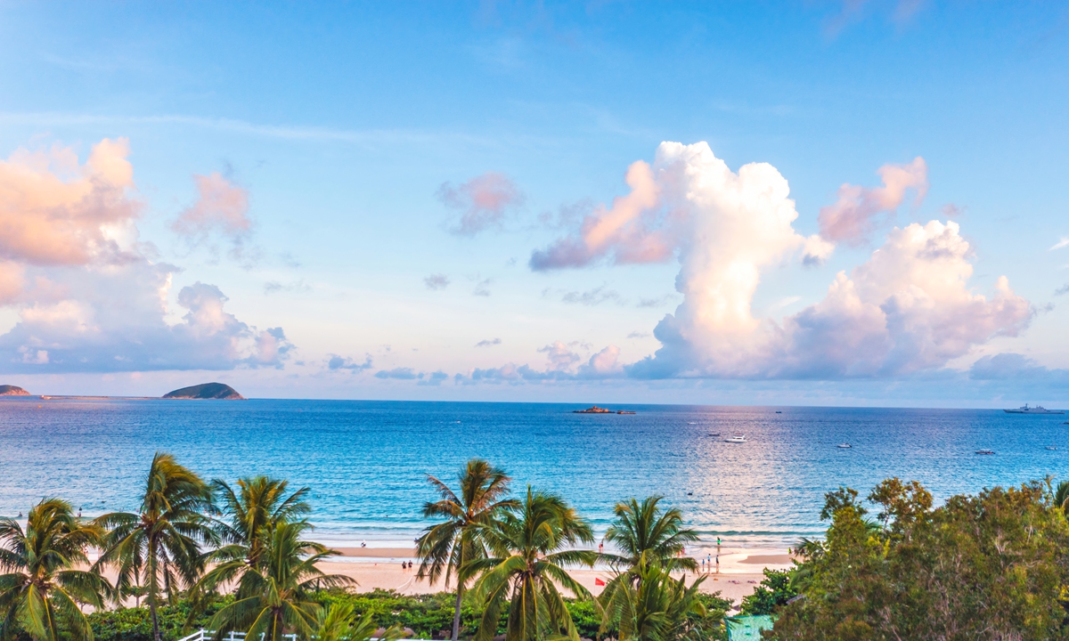 A view of Sanya, South China's Hinan Province Photo: VCG