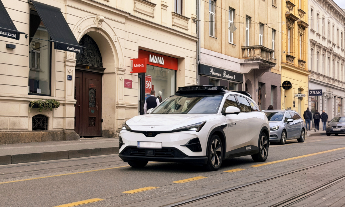 Chinese autonomous driving firm Pony.ai launched commercial robotaxi services in Zagreb, Croatia on April 8. Photo:Courtesy of Pony.ai 