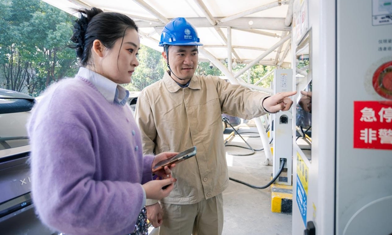 globaltimes.cn - As convenient as refueling' - Suzhou builds a dense electric vehicle charging network