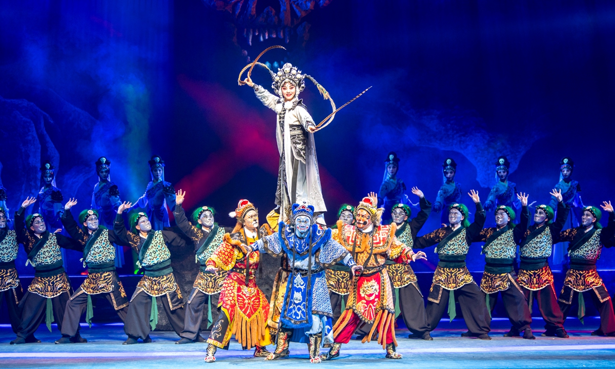 The Wuju Opera Three Attacks on the White Bone Demon  Photo: VCG