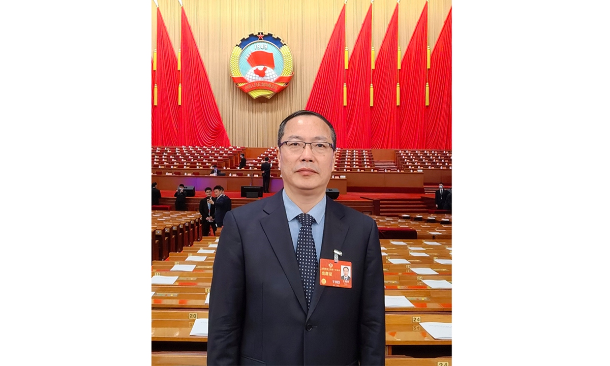 Wang Mingdan, a member of the 14th National Committee of the Chinese People's Political Consultative Conference and president of the Shanghai Nuclear Engineering Research and Design Institute under State Power Investment Corporation Photo: Courtesy of Wang 