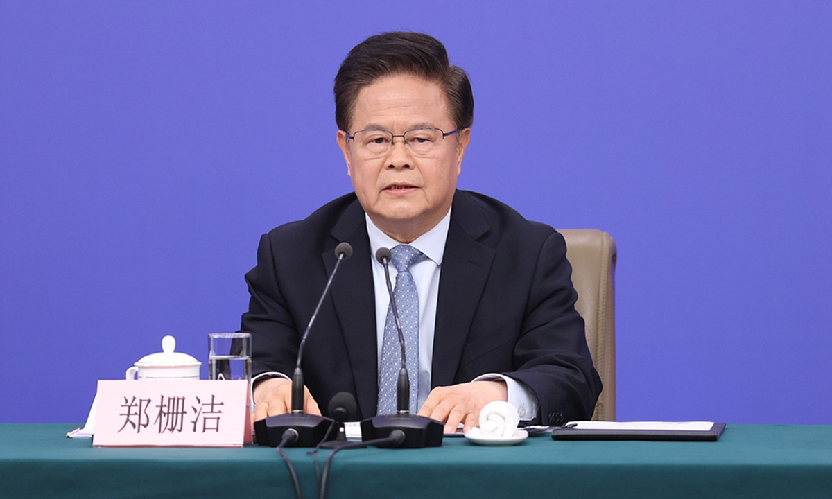 Zheng Shanjie, head of the National Development and Reform Commission (NDRC), China's top economic planner Photo: VCG