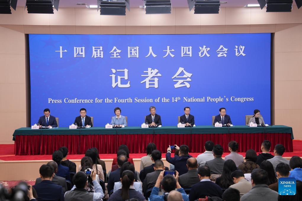 A press conference for the fourth session of the 14th National People's Congress (NPC) on people's livelihood is held in Beijing, capital of China, March 7, 2026. (Photo: Xinhua)
