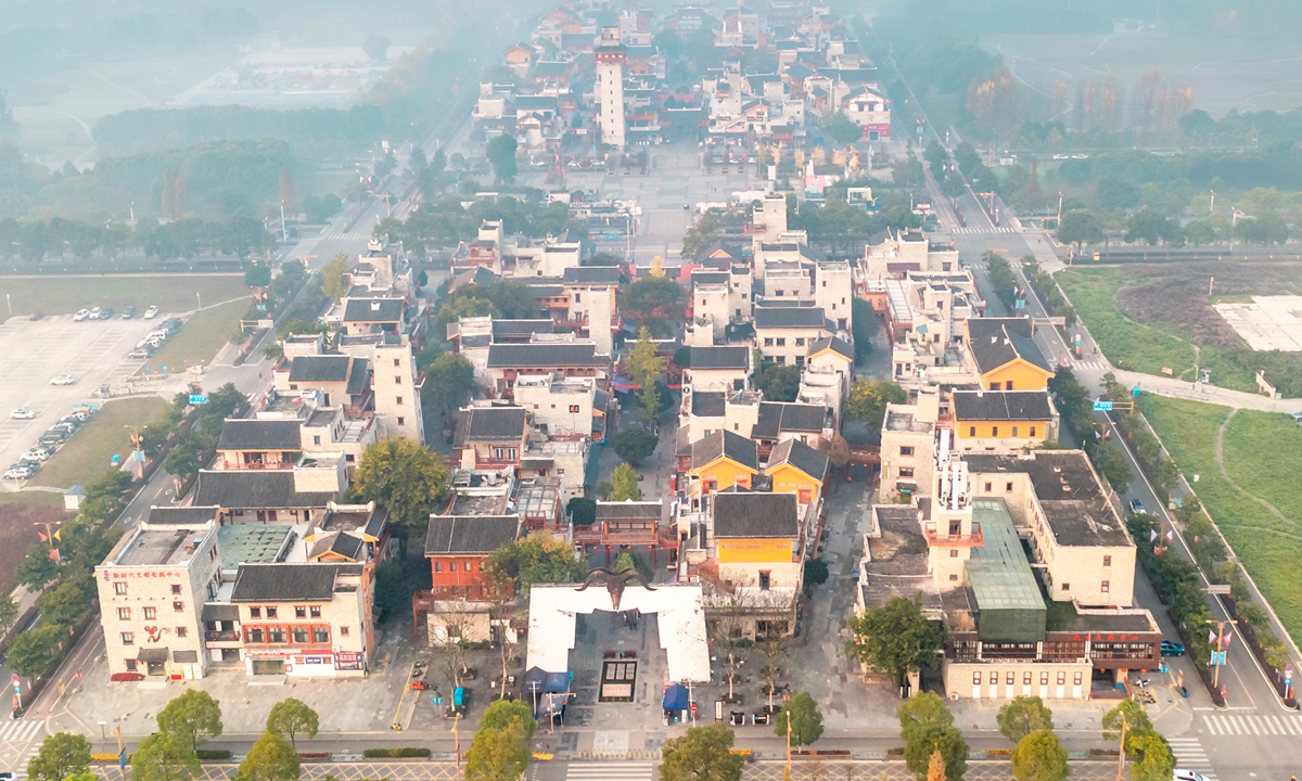 A view of the Beichuan Qiang Autonomous County, Southwest China's Sichuan Province Photo: VCG