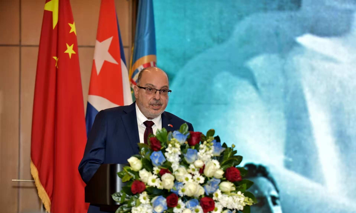 Alberto Blanco Silva, Cuban Ambassador to China Photo Courtesy of the Embassy of the Republic of Cuba in China 