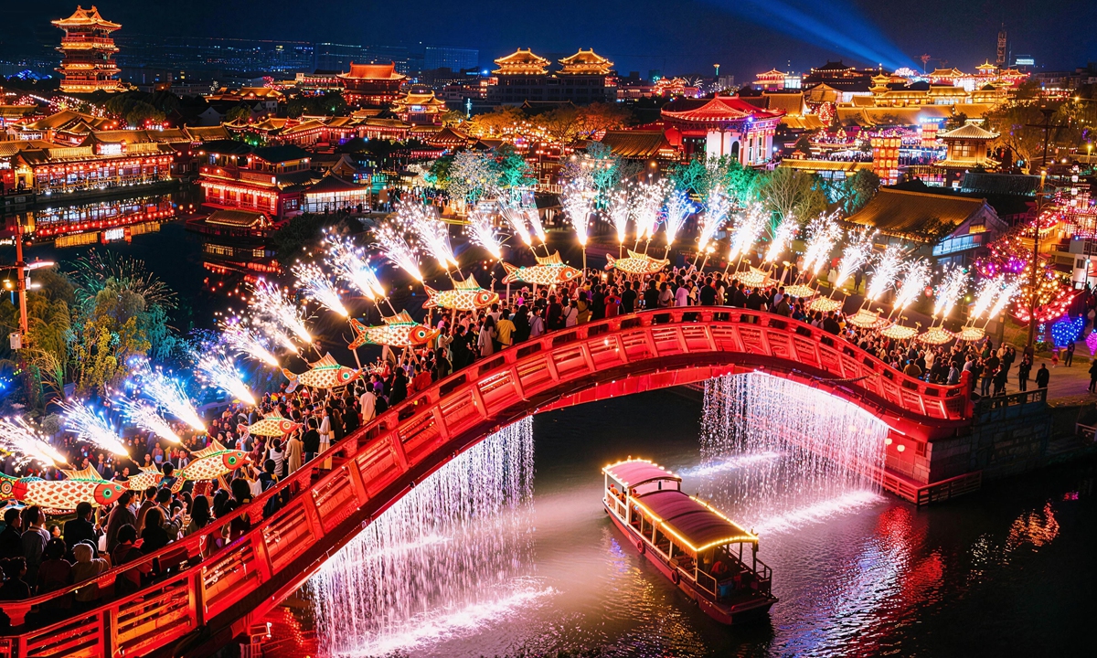 Kaifeng's Millennium City Park Photo: Courtesy of the Millennium City Park