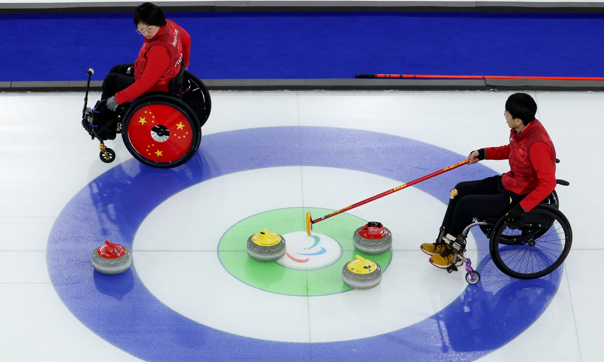 China wins historic gold in Paralympic wheelchair curling
