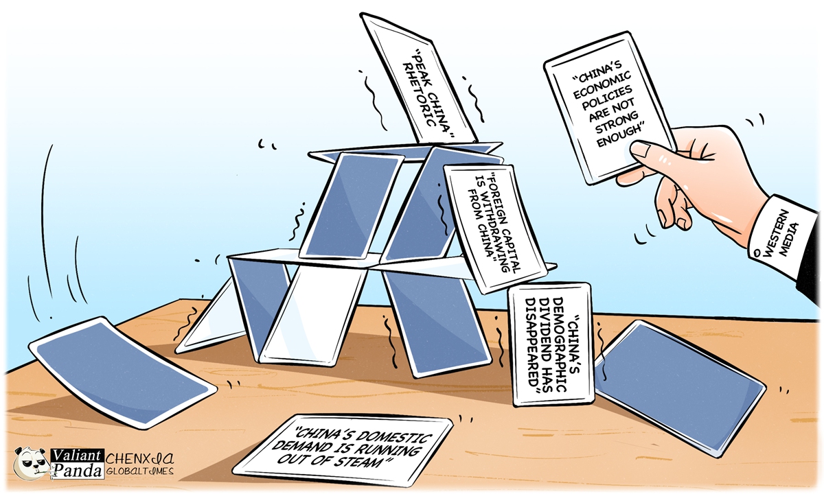 Collapsing narrative. Illustration: Chen Xia/GT
