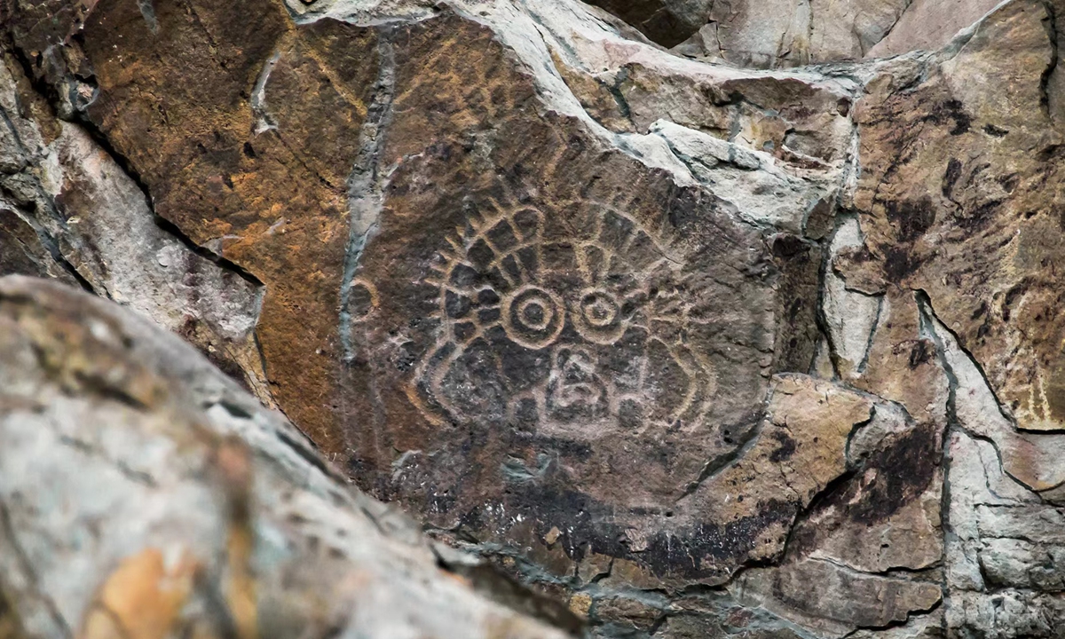 A petroglyph of the 