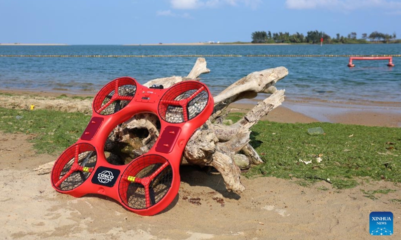 A rescue robot is pictured at the Dongyu Island of Boao Town, Qionghai City of south China's Hainan Province, March 25, 2026.

A number of intelligent robots appear at the Boao Forum for Asia (BFA) Annual Conference 2026, empowering the forum with cutting-edge technology. (Xinhua/Wang Yiliang)