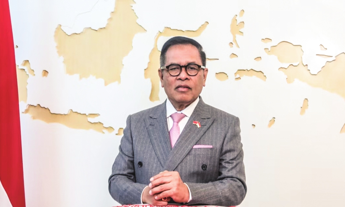 Indonesian Ambassador to China Djauhari Oratmangun Photo: Courtesy of the Embassy of the Republic of Indonesia in China