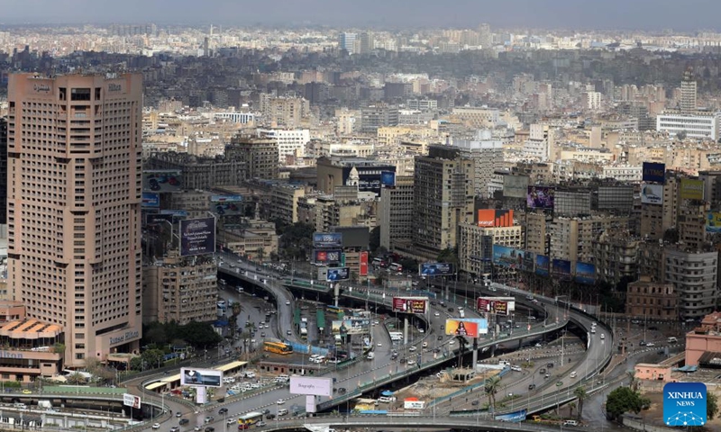 Photo taken on March 25, 2026 shows a view of Cairo, the capital city of Egypt. (Xinhua/Ahmed Gomaa)

