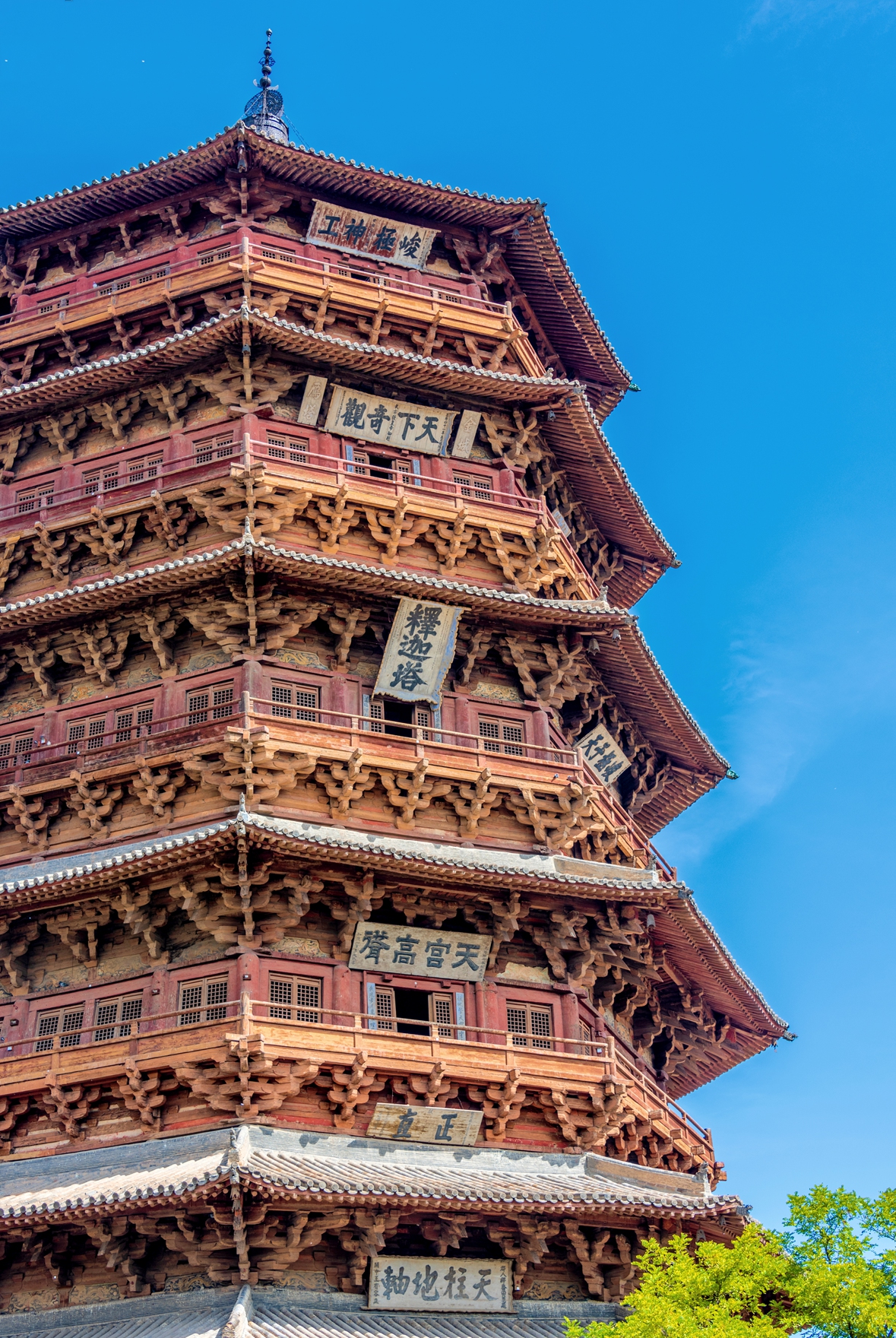 The Wooden Pagoda in Yingxian county, North China's Shanxi Province Photos on this page: VCG