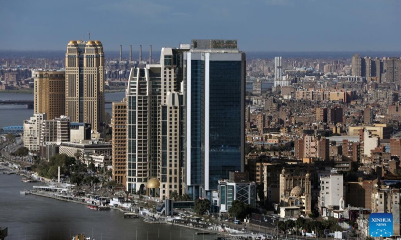 Photo taken on March 25, 2026 shows a view of Cairo, the capital city of Egypt. (Xinhua/Ahmed Gomaa)

