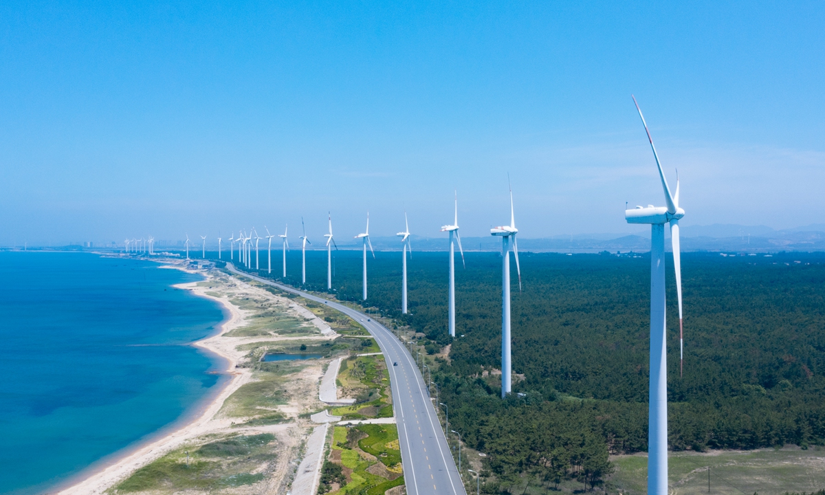 Wind turbines File photo: VCG