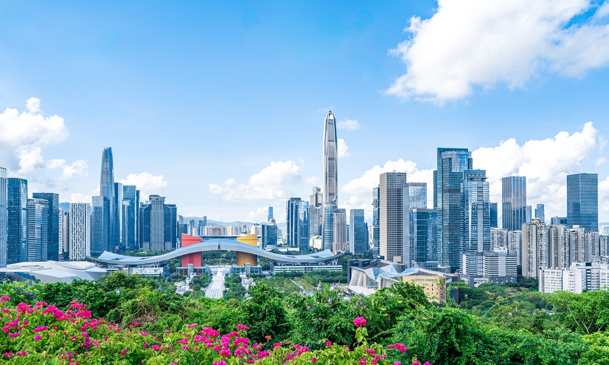 Shenzhen, South China's Guangdong Province Photo: VCG