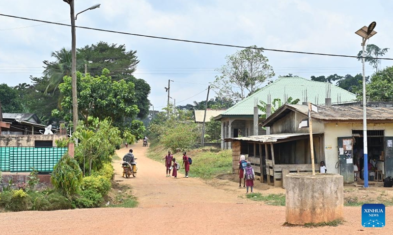 This photo shows a view of Malombo Village in Cameroon, March 27, 2026. (Xinhua/Liu Qiong)