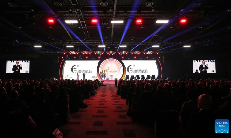 The sixth edition of the South African Investment Conference is held in Johannesburg, South Africa, on March 31, 2026. The sixth edition of the South African Investment Conference opened on Tuesday at the Sandton Convention Center in Johannesburg, bringing together more than 1,000 delegates from over 50 countries and regions to explore investment opportunities. (Xinhua/Chen Wei)

