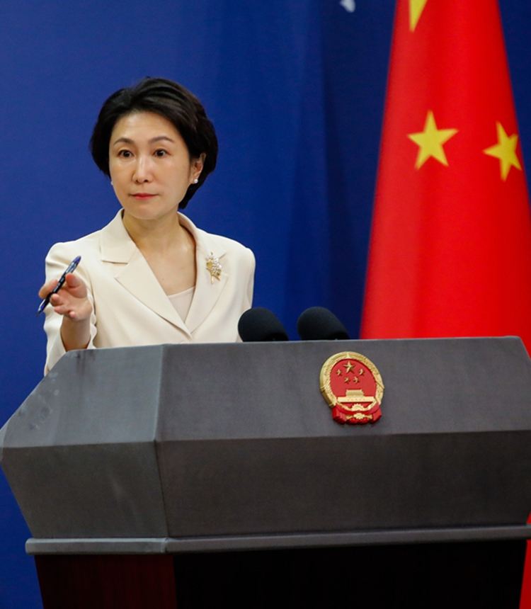 Chinese foreign ministry spokesperson Mao Ning