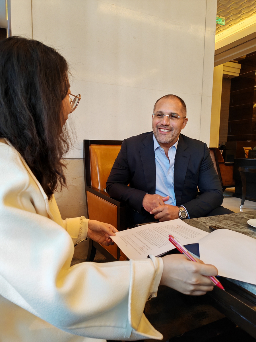 Mustafa Elmehdawi Photo: Guan Kejiang/GT