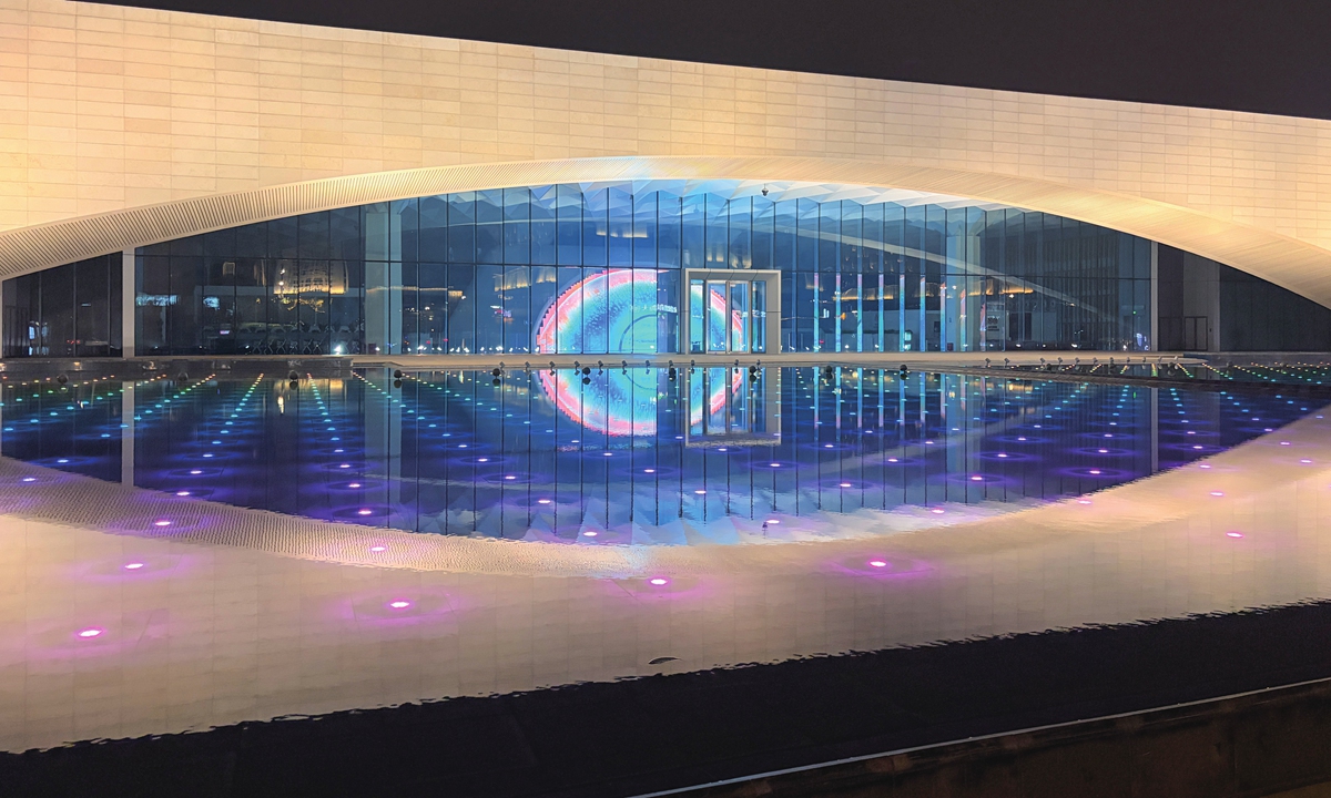 A view of the Xiong'an Urban Computing Center on April 2, 2026 Photo: Tao Mingyang/GT