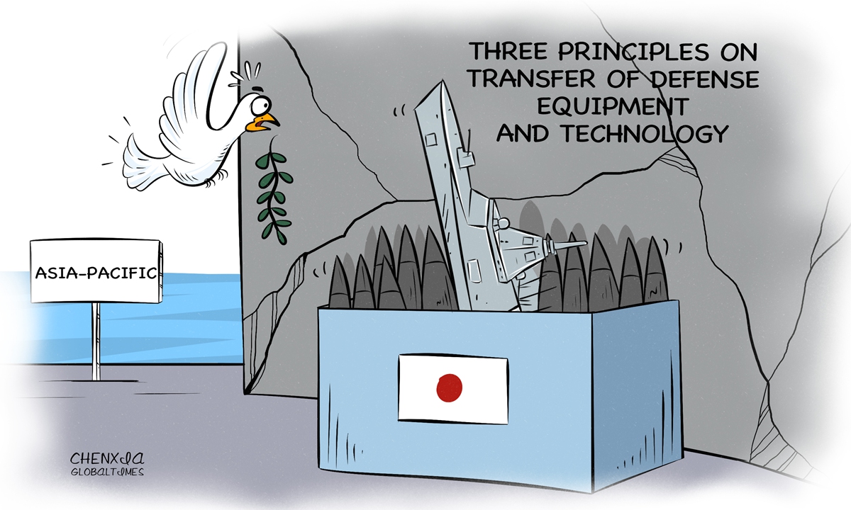 Stay alert to Tokyo's arms exports ambition to build security dependence on Japan in the Asia-Pacific
