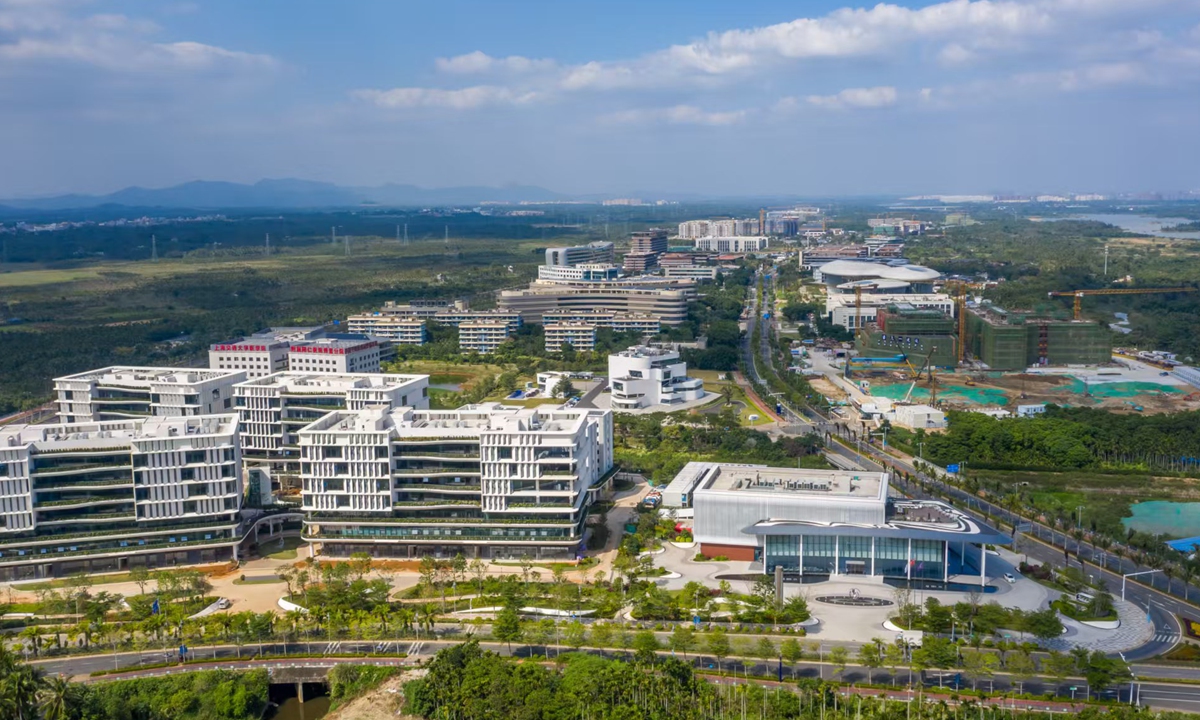 The Boao Lecheng International Medical Tourism Pilot Zone in South China's Hainan Province Photo: VCG