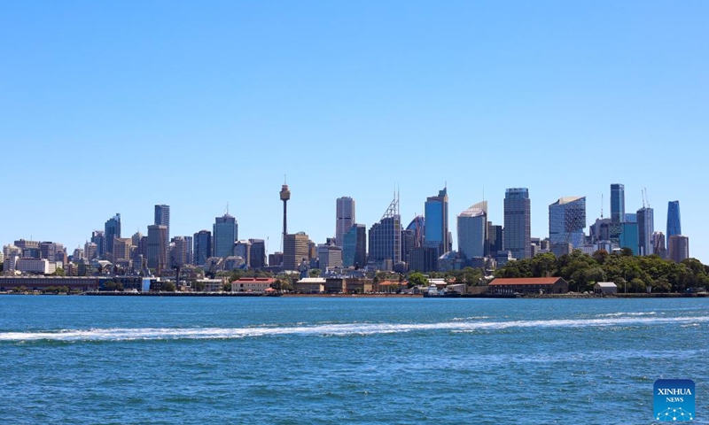 This photo taken on Nov. 5, 2025 shows a view of the skyline in Sydney, Australia. (Xinhua/Ma Ping)