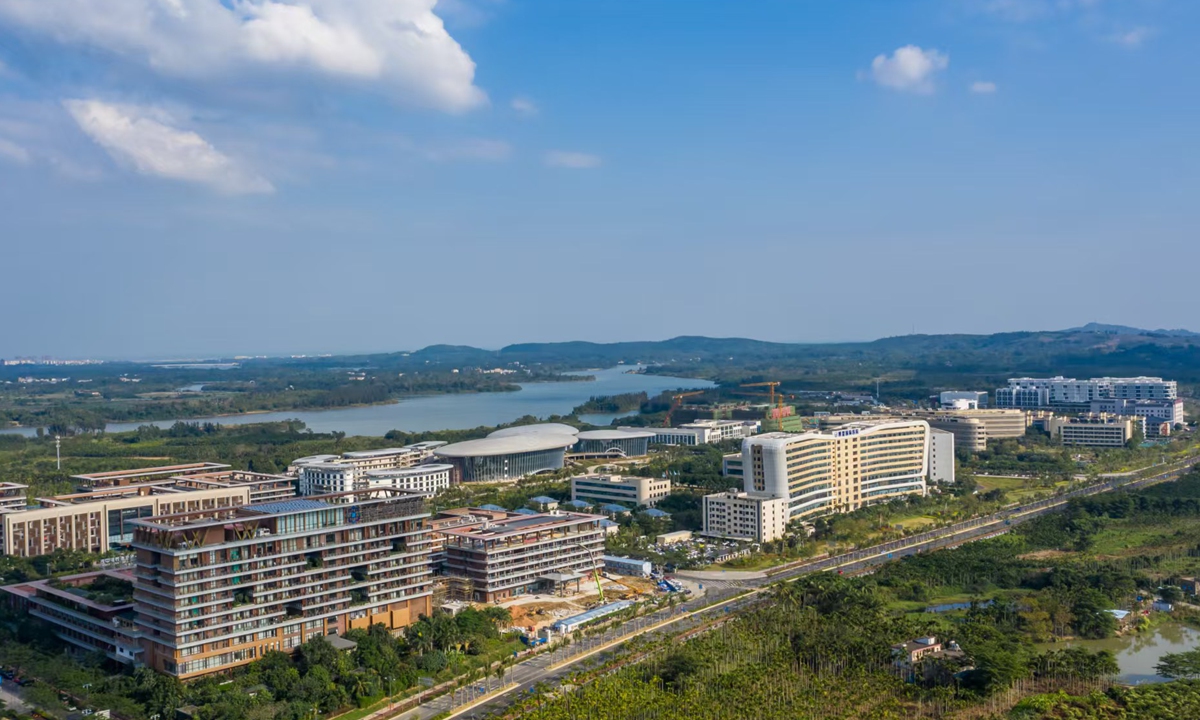 The Boao Lecheng International Medical Tourism Pilot Zone in South China's Hainan Province Photo: VCG