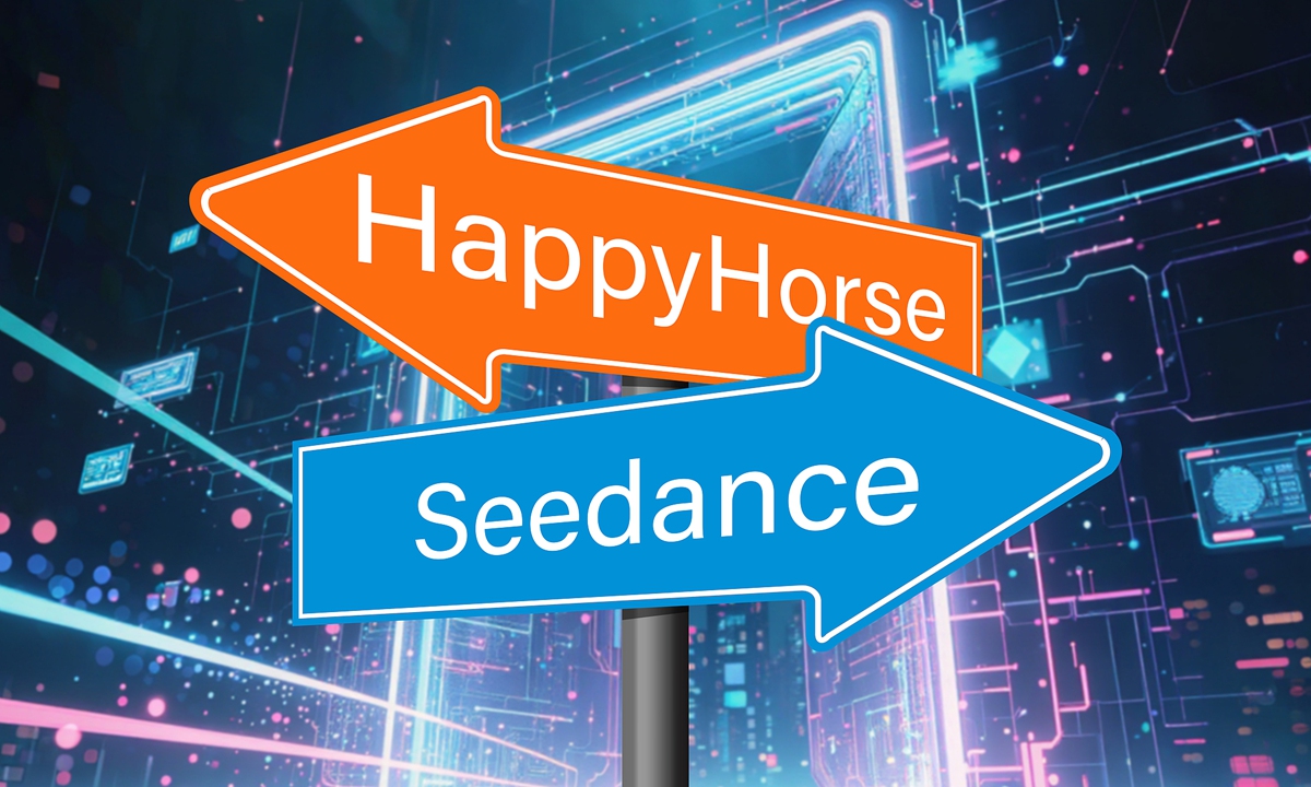 HappyHorse and Seedance large models Photo: VCG