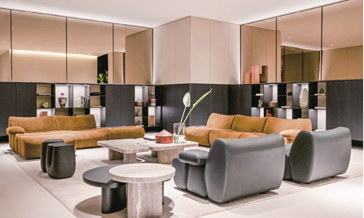 Poliform's new headquarters in Beijing Photos: Courtesy of Poliform