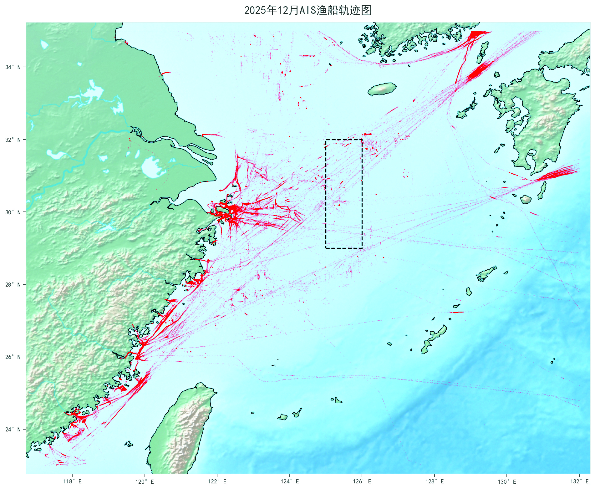 Data chart in December 2025 from the data center of the 
Shanghai Ocean University (SHOU) shows that some Western media's claim that 