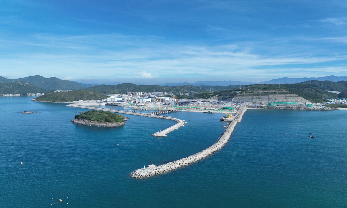 The first Hualong One nuclear project in the Guangdong-Hong Kong-Macao Greater Bay Area (GBA), the Unit 1 of China General Nuclear Power Group's (CGN) Taipingling nuclear power project in Huizhou, South China's Guangdong Province, enters operation on April 20, 2026. Photo: Courtesy of CGN