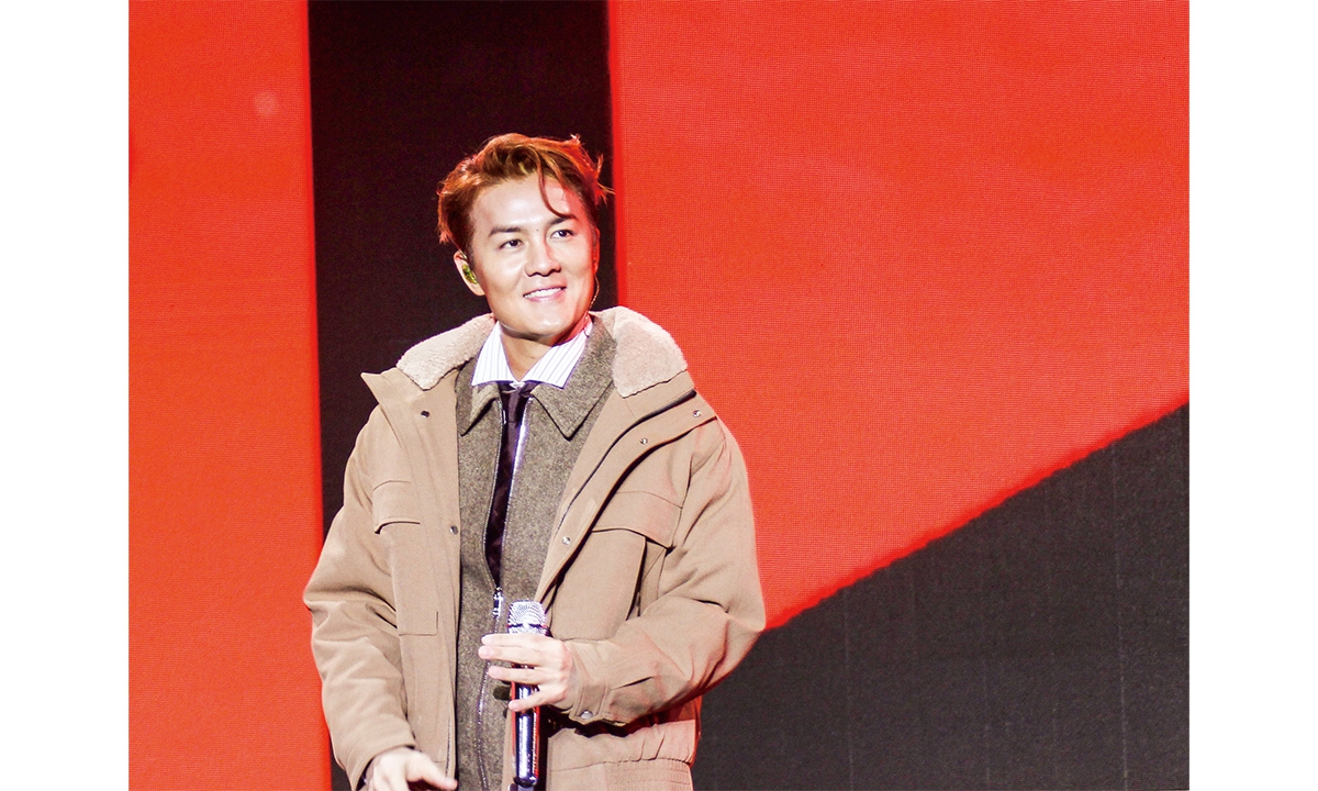 Taiwan singer Wu Kenji Photo: VCG