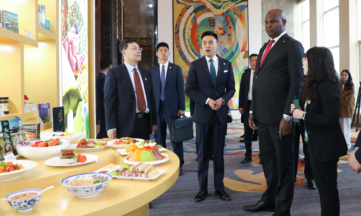Mozambican President Daniel Chapo visits an investment roundtable in Xining, Northwest China's Qinghai Province on April 20, 2026. Photo: cnsphoto