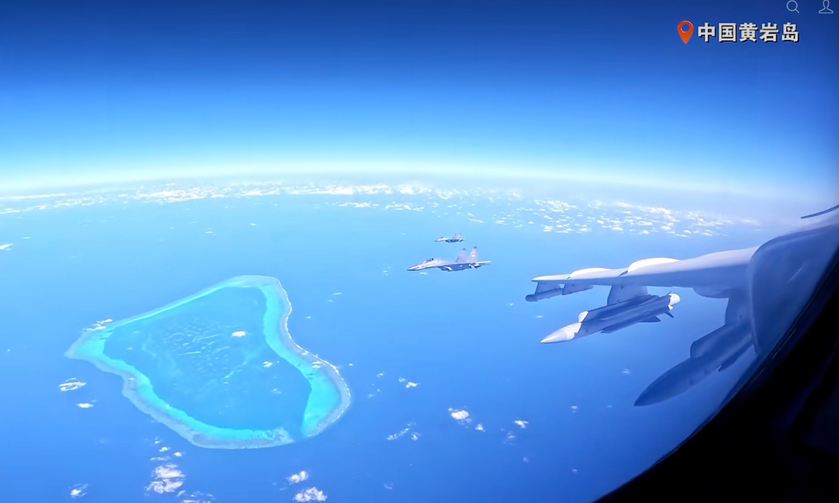 Screenshot of a video from the People's Liberation Army (PLA) Southern Theater Command (STC)
